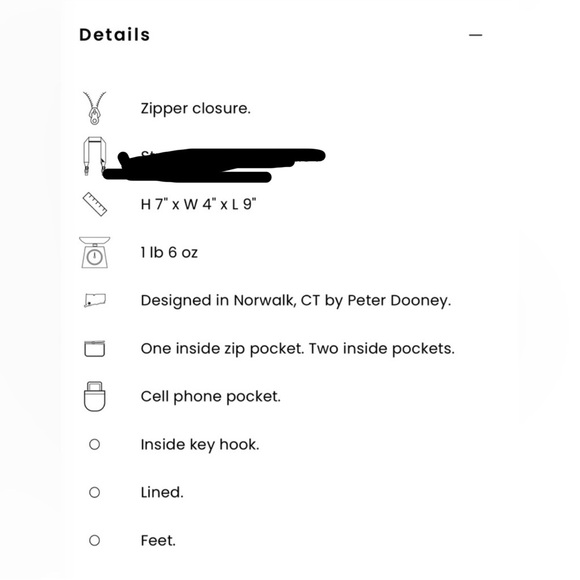 NWOT Dooney & Bourke Cameron Bag with Adjustable D&B Leather Shoulder Strap - Picture 9 of 11